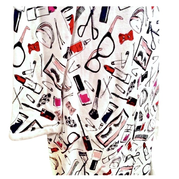 Kate Spade Make Up Lipstick Sleep Shirt Dress - Picture 3 of 6